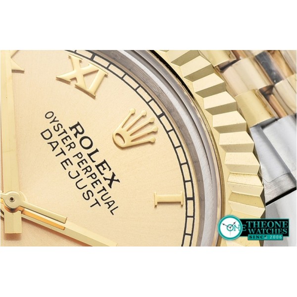Rolex - DJ2 41mm Jub Flt YG/SS Gold Roman BP A3235 Mod