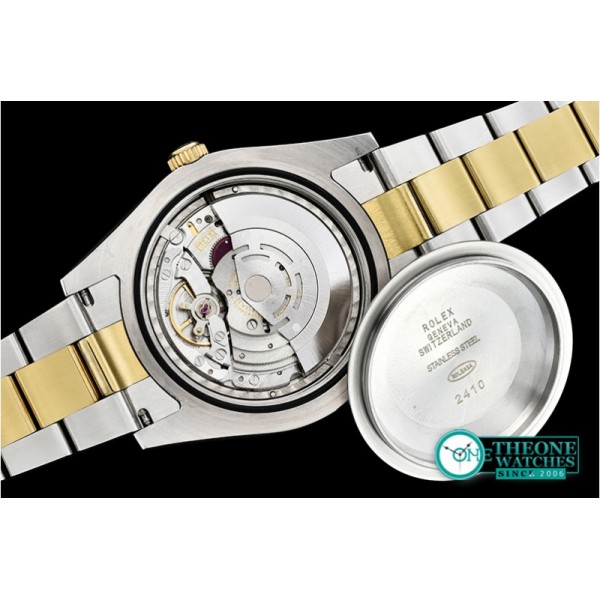 Rolex - DJ2 41mm Oyst Flt YG/SS Green Stick BP A3136 Mod