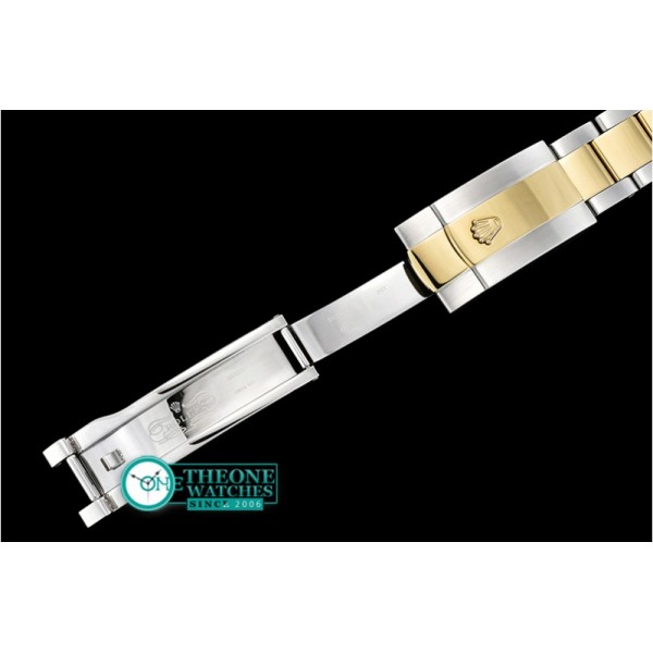 Rolex - DJ2 41mm Oyst Flt YG/SS Green Stick BP A3136 Mod