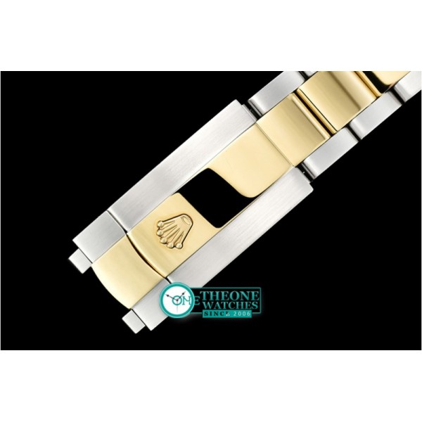 Rolex - DJ2 41mm Oyst Flt YG/SS Green Stick BP A3136 Mod