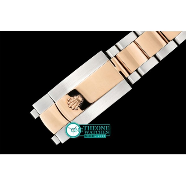 Rolex - DJ2 41mm Oyst Flt RG/SS Green Stick BP A3136 Mod