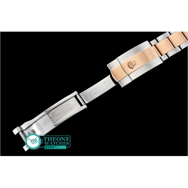 Rolex - DJ2 41mm Oyst Flt RG/SS Green Stick BP A3136 Mod