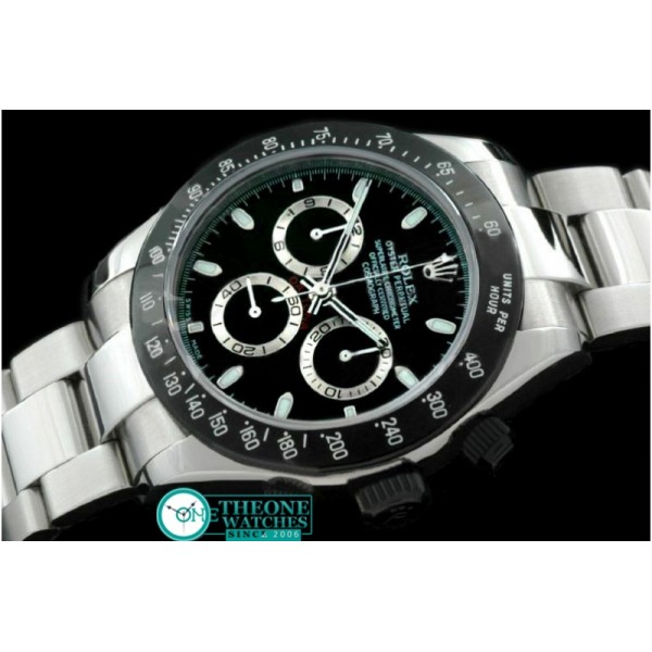 Rolex - SS/PVD Black Sticks Asia 7750 Running Secs @ 6.00