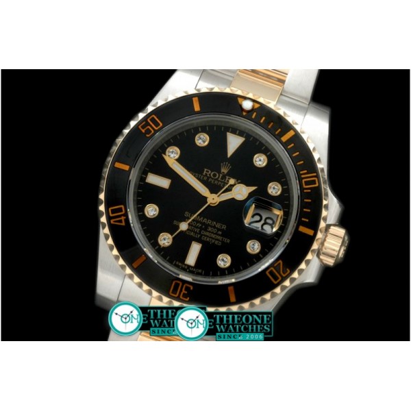 Rolex - 116610 Black TT Sub A-3135