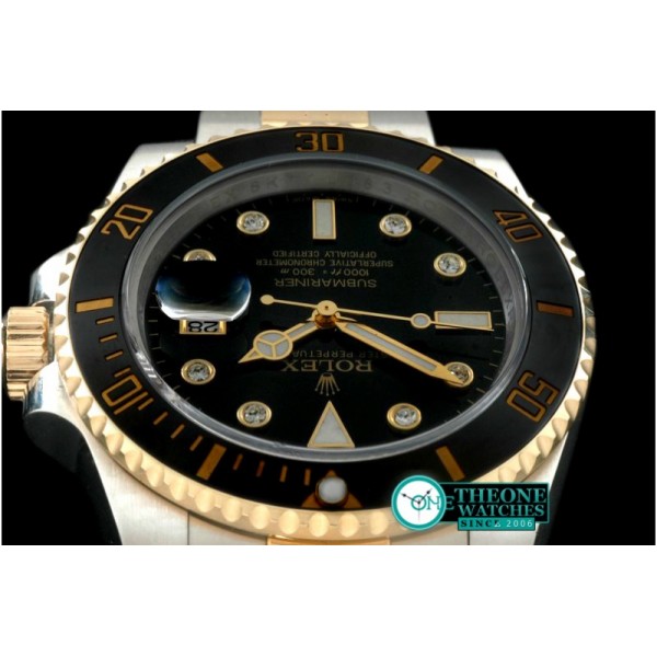 Rolex - 116610 Black TT Sub A-3135