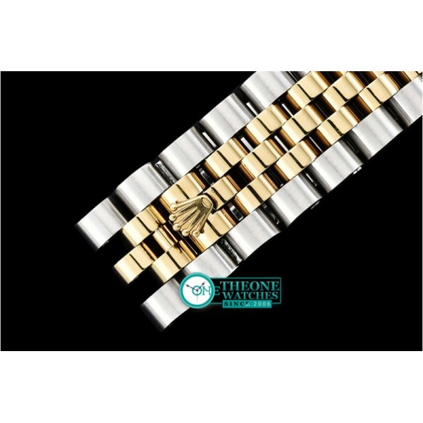 Rolex - DJ 36mm Jub Flt YG/SS White Thick Lume BP A3135 Mod