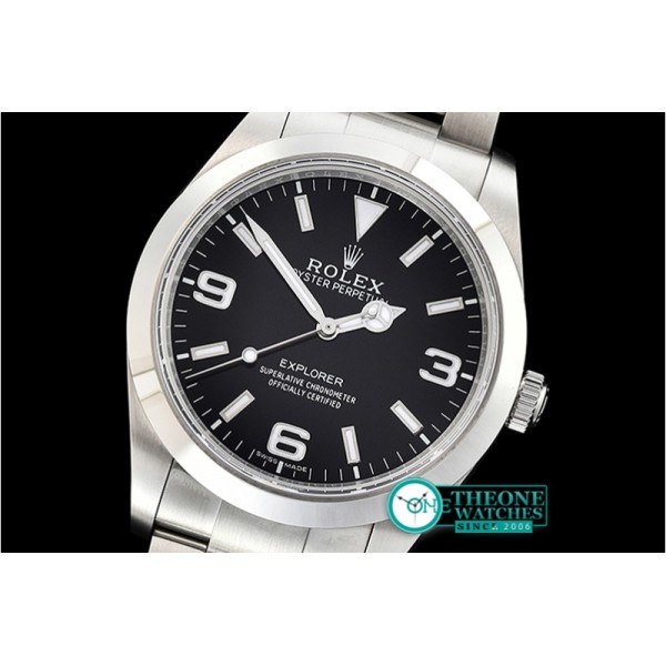 Rolex - Explorer 1 Ref.214270 39mm Ult SS/SS Black BP A3132