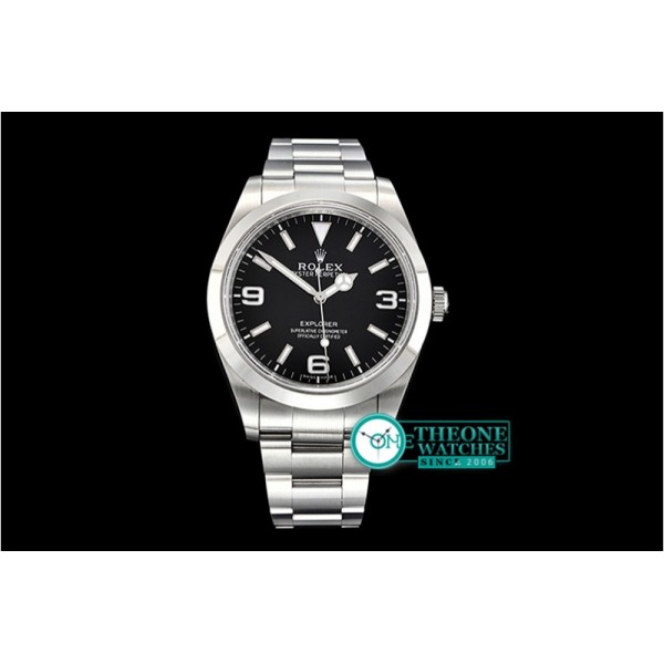 Rolex - Explorer 1 Ref.214270 39mm Ult SS/SS Black BP A3132