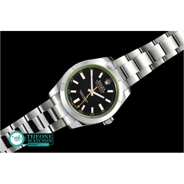 Rolex - Milgauss Black 116400 M SS/SS Black BP Asia 3131