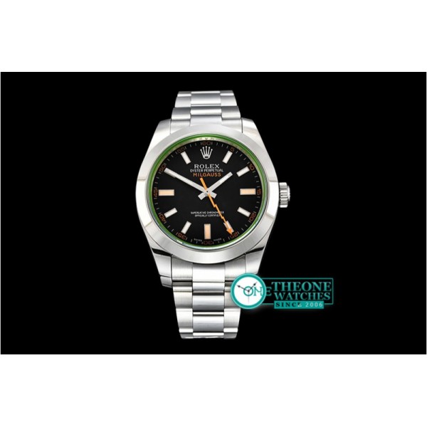 Rolex - Milgauss Black 116400 M SS/SS Black BP Asia 3131