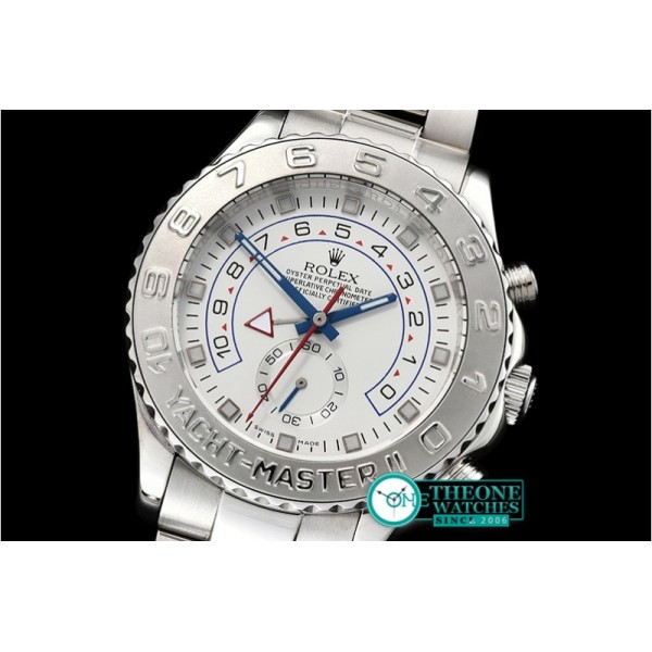 Rolex - YachtMaster II Stainless SS/SS White BP Asia 2813 Mod