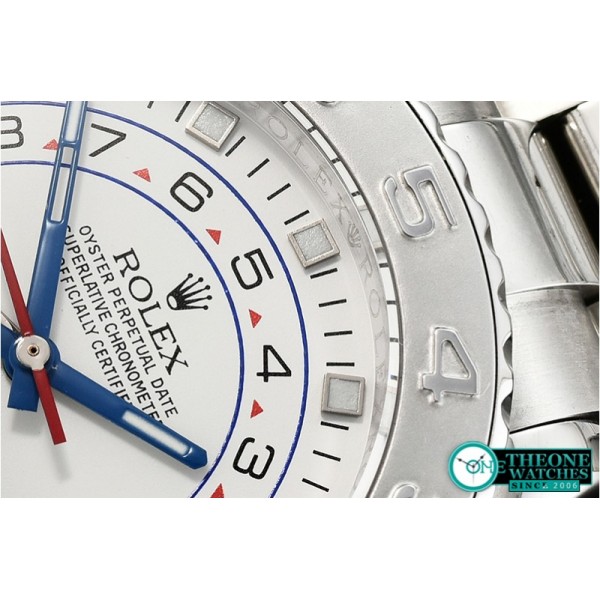 Rolex - YachtMaster II Stainless SS/SS White BP Asia 2813 Mod