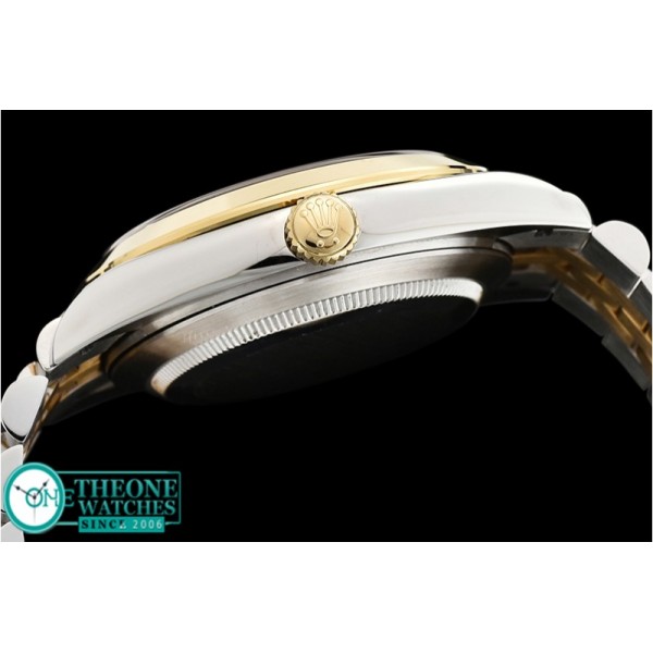 Rolex - DJ2 41mm Jub Smt YG/SS D.Grey Stk/Num BP Swiss 2836