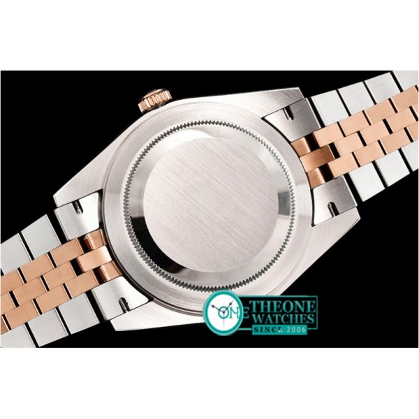 Rolex - DJ2 41mm Jub Smt RG/SS Rose Gold Stick BP Swiss 2836