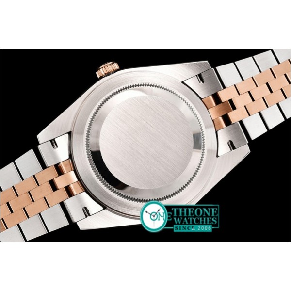 Rolex - DJ2 41mm Jub Smt RG/SS Brown Stick BP Swiss 2836