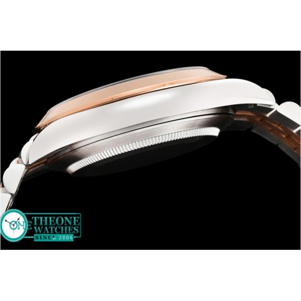 Rolex - DJ2 41mm Jub Smt RG/SS Brown Stick BP Swiss 2836