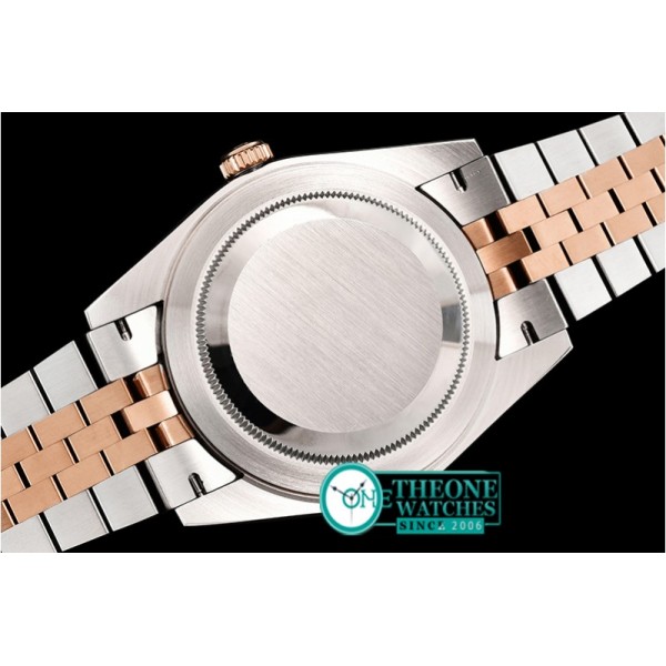 Rolex - DJ2 41mm Jub Smt RG/SS Grey Diam BP Swiss 2836