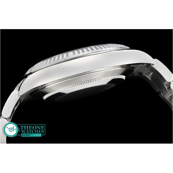 Rolex - DJ2 41mm Oys Flt SS/SS Silv Wht Diams Noob A3235 Mod