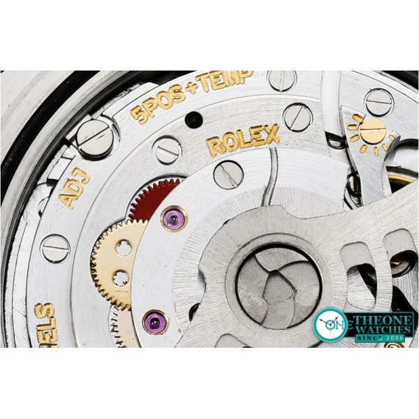 Rolex - DJ2 41mm Oyst Flt SS/SS Black Diams Noob A3235 Mod