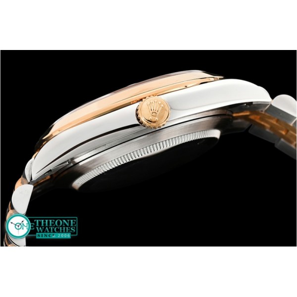 Rolex - DJ2 41mm Jub Smt Wrap RG/SS Brown Diam BP Swiss 2836