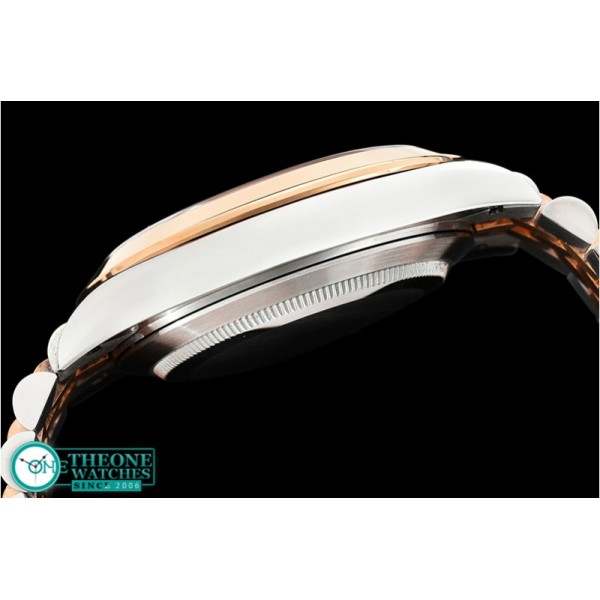 Rolex - DJ2 41mm Jub Smt Wrap RG/SS Brown Diam BP Swiss 2836