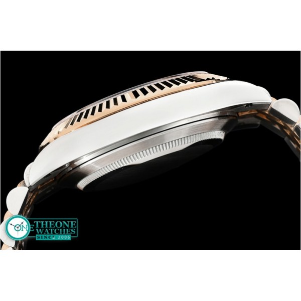 Rolex - DJ2 41mm Jub Flt Wrap RG/SS Rose Stick BP Swiss 2836