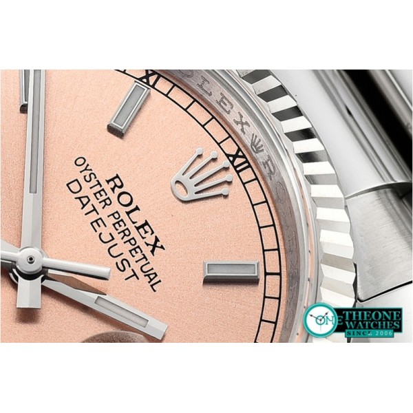 Rolex - DJ 36mm Oyst Flt 904L SS/SS Rose Stick ARF A3135 Mod