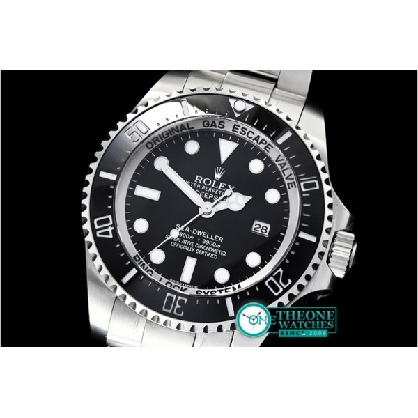 Rolex - DeepSea Dweller 116660 SS/SS Black BP V2 Asia 3135