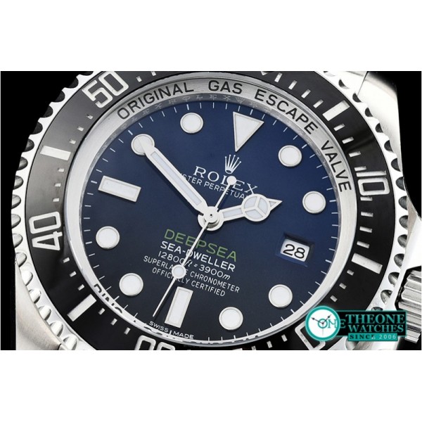 Rolex - Deep Sea Dweller Blue 116660 904L SS/SS ARF Asia 2824