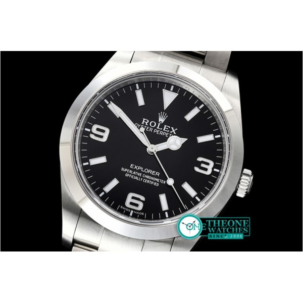 Rolex - Explorer 1 Ref.214270 39mm Ult SS/SS Black BP A2836