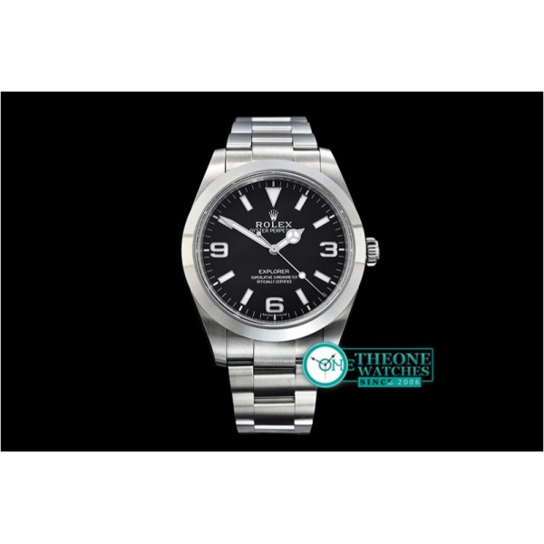 Rolex - Explorer 1 Ref.214270 39mm Ult SS/SS Black BP A2836