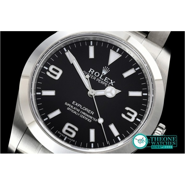 Rolex - Explorer 1 Ref.214270 39mm Ult SS/SS Black BP A2836