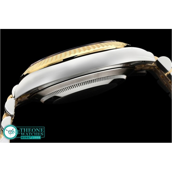 Rolex - DJ2 41mm Jub Flt Wrap YG/SS Black Stick BP Asia 2836