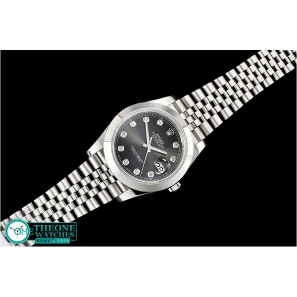 Rolex - DJ2 41mm Jub Smt SS/SS Grey Diam Noob A3235