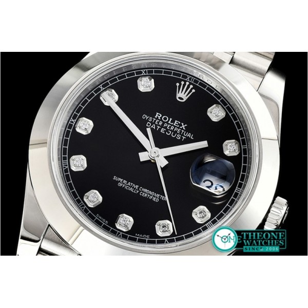 Rolex - DJ2 41mm Jub Smt SS/SS Black Diam Noob A3235