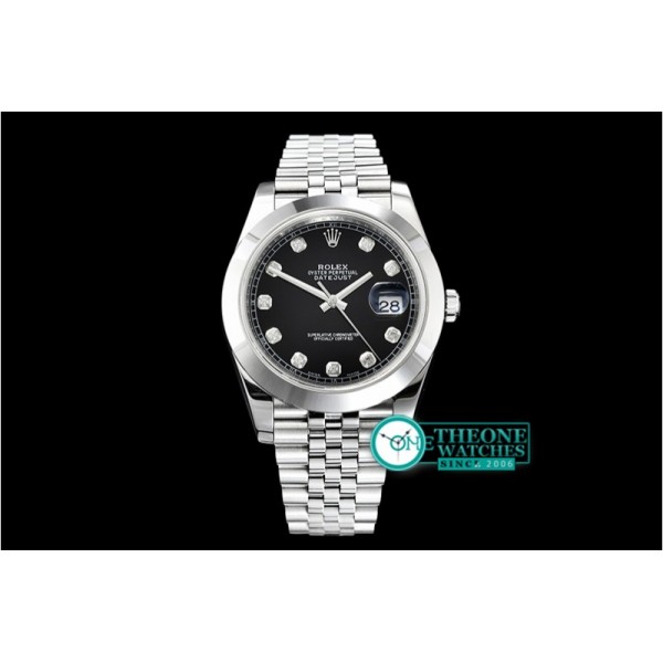 Rolex - DJ2 41mm Jub Smt SS/SS Black Diam Noob A3235