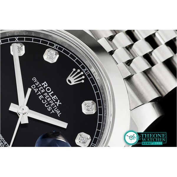 Rolex - DJ2 41mm Jub Smt SS/SS Black Diam Noob A3235