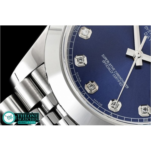 Rolex  - DJ2 41mm Jub Smt SS/SS Blue Diam Noob A3235