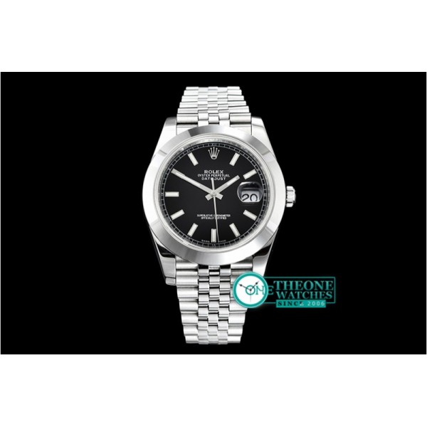 Rolex - DJ2 41mm Jub Smt SS/SS Black Stick Noob A3235