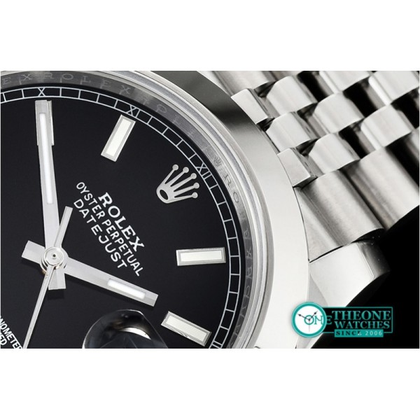 Rolex - DJ2 41mm Jub Smt SS/SS Black Stick Noob A3235
