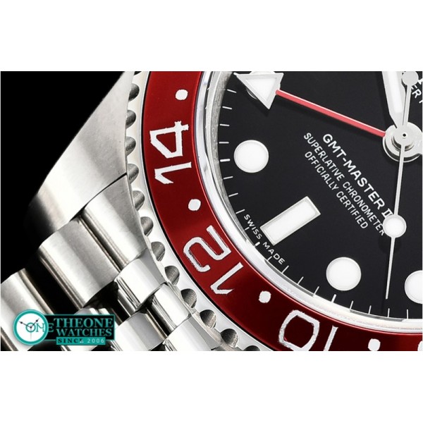 Rolex - GMT Master II 126710 Jubilee 904L SS/SS Blk GMF A2836