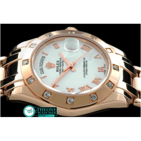 Rolex - RG 12 Diam Bez White Roman Swiss Eta 2836-2