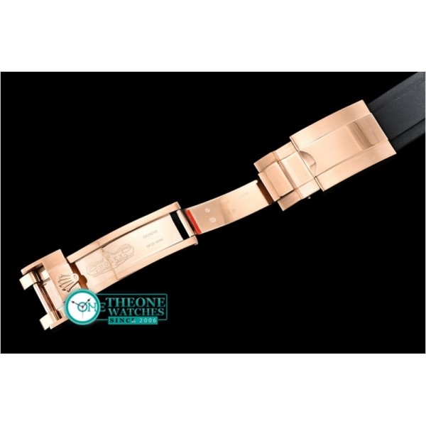 Rolex - YachtMaster 116655 40mm RG/RU Black ARF SH3135 Mod