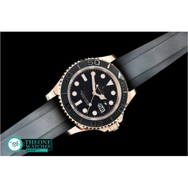 Rolex - YachtMaster 116655 40mm RG/RU Black ARF SH3135 Mod