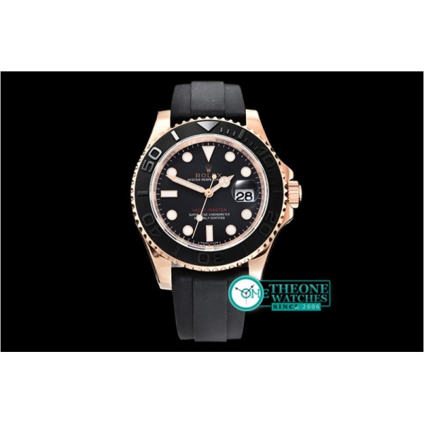 Rolex - YachtMaster 116655 40mm RG/RU Black ARF SH3135 Mod