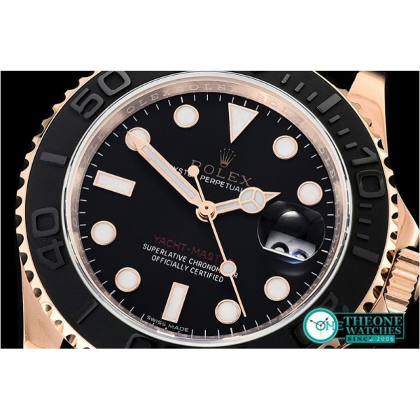 Rolex - YachtMaster 116655 40mm RG/RU Black ARF SH3135 Mod