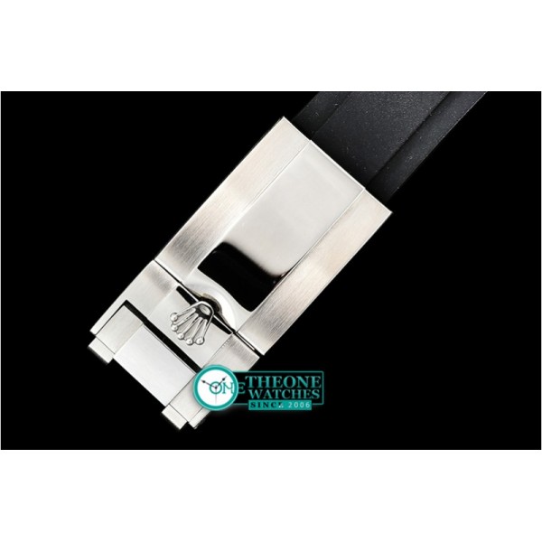 Rolex - YachtMaster 116655 40mm SS/RU Black ARF SH3135 Mod