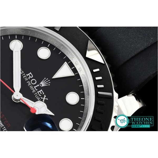 Rolex - YachtMaster 116655 40mm SS/RU Black ARF SH3135 Mod