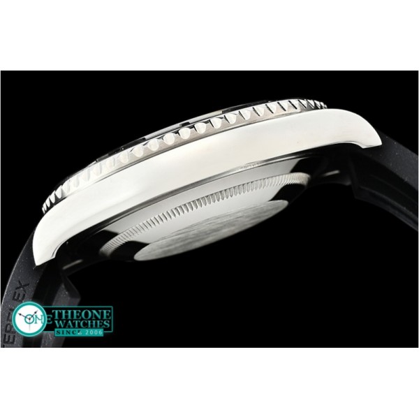 Rolex - YachtMaster 116655 40mm SS/RU Black ARF SH3135 Mod