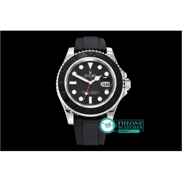 Rolex - YachtMaster 116655 40mm SS/RU Black ARF SH3135 Mod